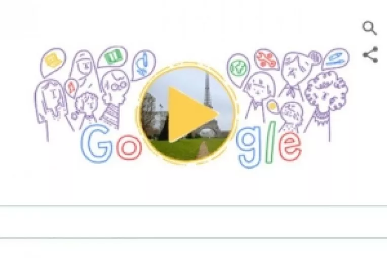 8 Martie, Ziua Internationala a Femeii , sarbatorita de Google cu un logo special