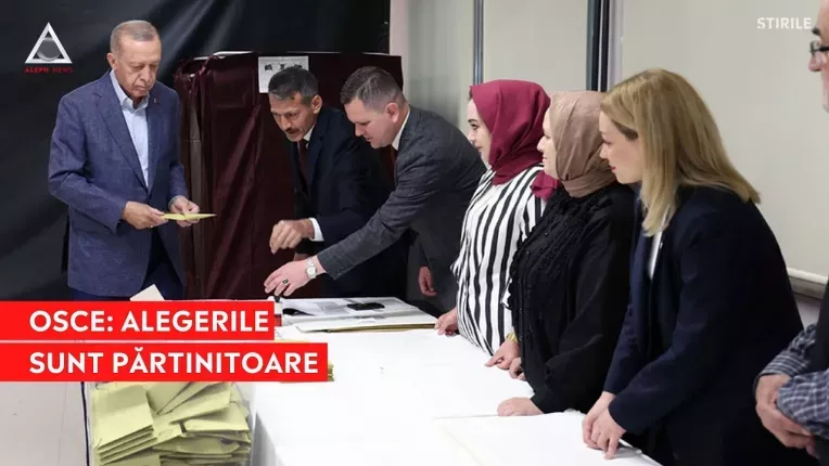 Alegerile din Turcia sunt criticate de OSCE