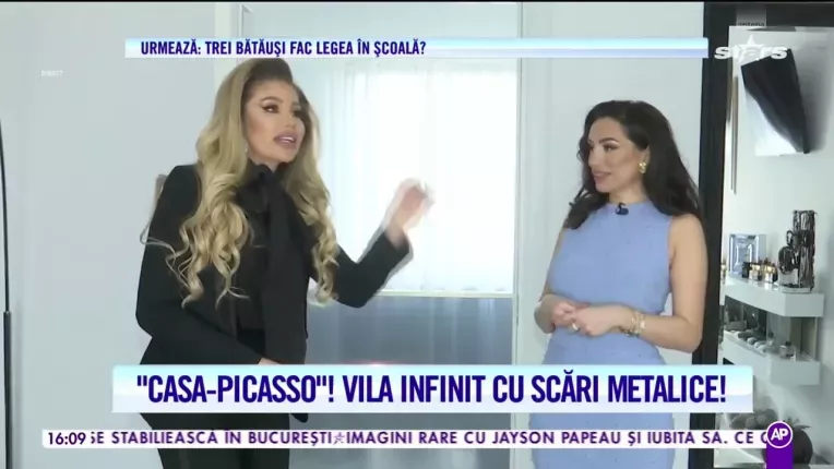 Ana Gherase, zeita tablourilor, si-a amenajat vila intr-un stil unic