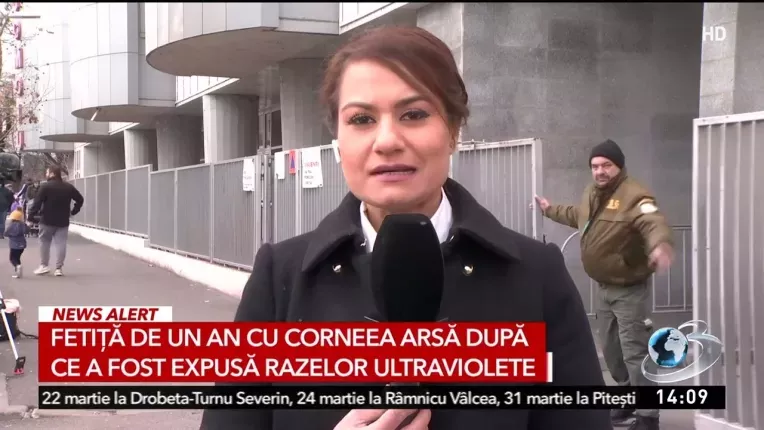 Asistentul de la Spitalul Gomoiu a demisionat, dupa ce fetita de doi ani s-a ales cu arsura de corneene