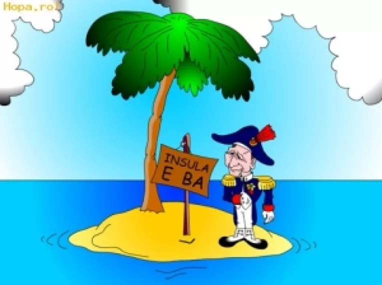 Basescu, joc si voie buna la "Ciresica": Pentru popor, criza si austeritate