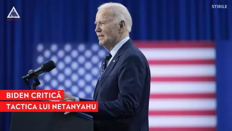 Biden critica strategia de razboi a lui Netanyahu