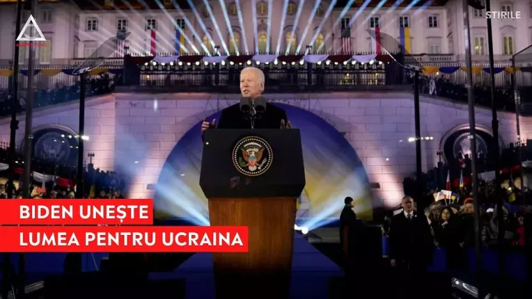 Biden, in Polonia: "Putin a crezut ca razboiul se va termina rapid, dar s-a inselat"