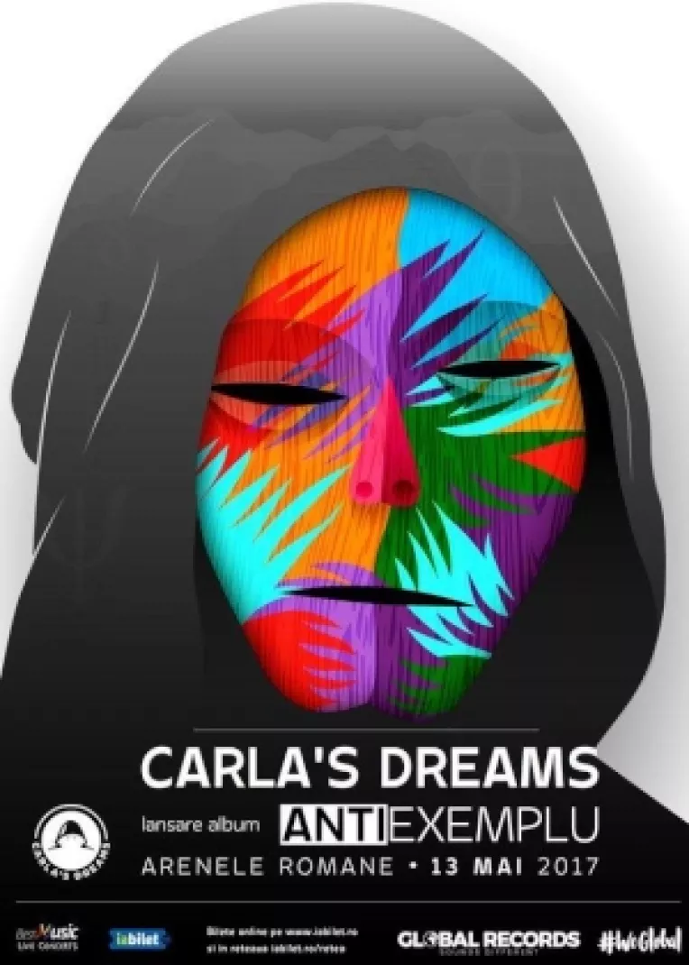 Carla's Dreams, locul 1 pe radio cu "Antiexemplu"