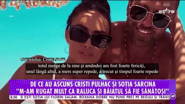 Cristi Pulhac, primele declaratii dupa ce a devenit tatic in mare secret!