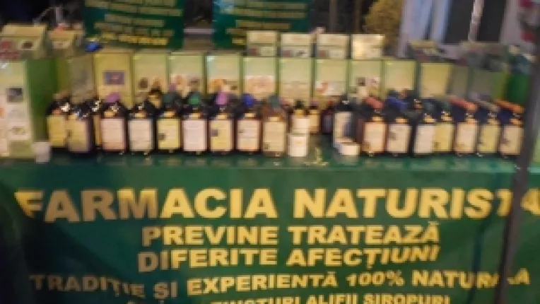 Fitoterapeutul Marius Tirban: "Ceai de diabet, tinctura de afin si ceai hepato-bliar, cele mai cautate produse, la standul nostru!"