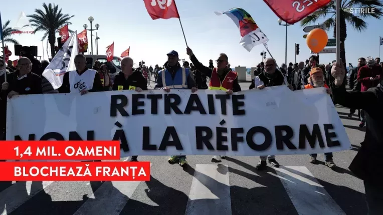 Franta este paralizata de proteste