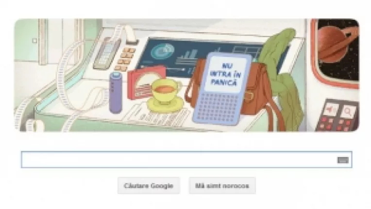 Google ii dedica un doodle lui Douglas Adams