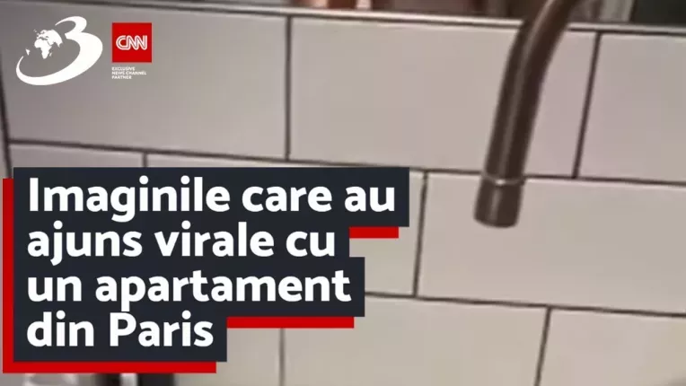 Imaginile care au ajuns virale cu un apartament din Paris. Are noua metri patrati si a fost inchiriat cu 600 sute de euro
