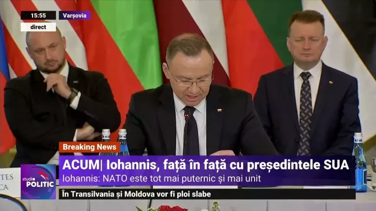 Iohannis, la intalnirea cu Biden si liderii B9: NATO dovedeste un angajament clar fata de Ucraina