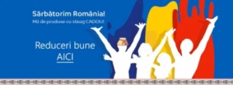 La eMAG a inceput o noua sesiune de oferte cu ocazia zilei de 1 decembrie, ziua nationala a Romaniei