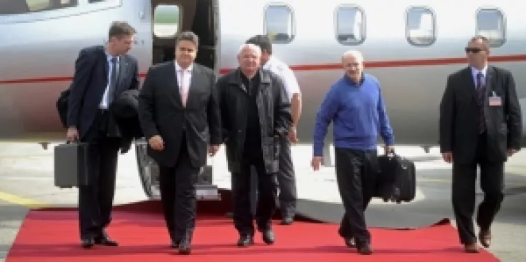 Mihail Gorbaciov la Bucuresti : "Vreau sa revad un vechi si foarte bun prieten"