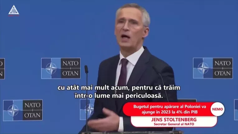 NATO indeamna statele membre sa aloce peste 2% din PIB pentru aparare