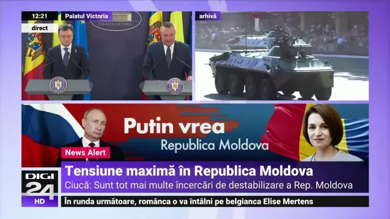 Nicolae Ciuca: Sunt tot mai multe incercari de destabilizare a Republicii Moldova