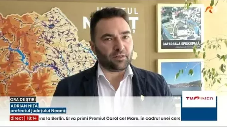 Poluare cu ape de mina pe raul Bistrita