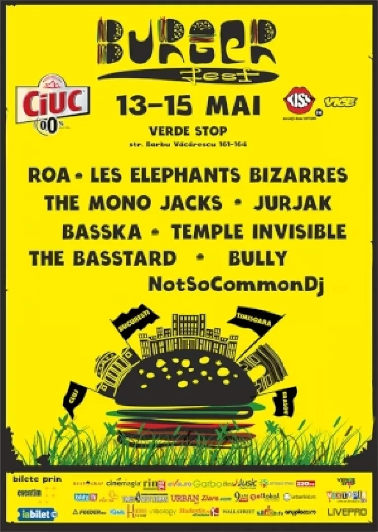 Program si reguli de acces la BURGERFEST 2016