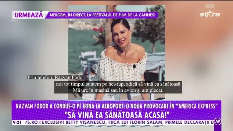 Razvan Fodor, despre plecarea Irinei in America Express: Mi-a intrat in obisnuinta!