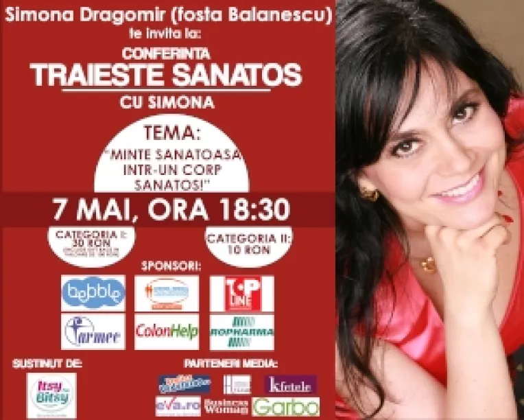 Simona Dragomir (fosta Balanescu) te invata sa ai o piele si un ten sanatos la orice varsta!