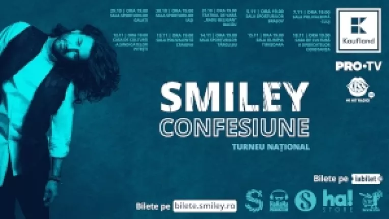 Smiley porneste in primul turneu national #Confesiune