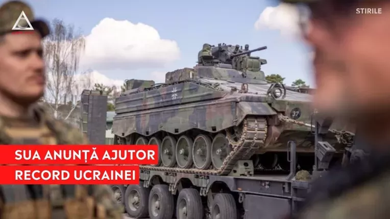 SUA anunta cel mai mare ajutor militar pentru Ucraina