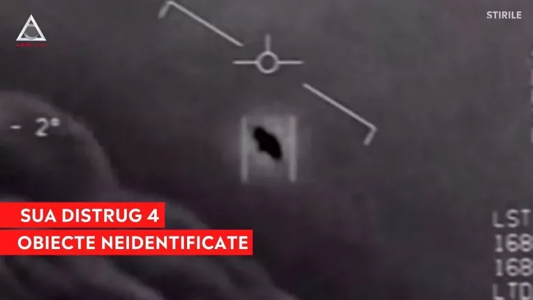 SUA au doborat 4 obiecte neidentificate