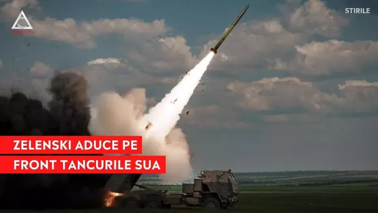 Trupele ucrainene au inceput sa foloseasca tancuri si blindate occidentale pe front