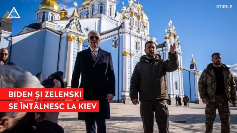 Vizita lui Biden la aproape 1 an de razboi transmite un semnal puternic la nivel international