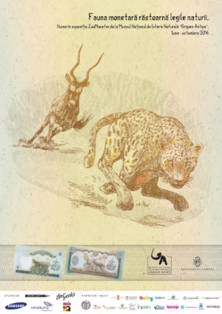 ZooMonetar – Fauna lumii pe bancnote si monede